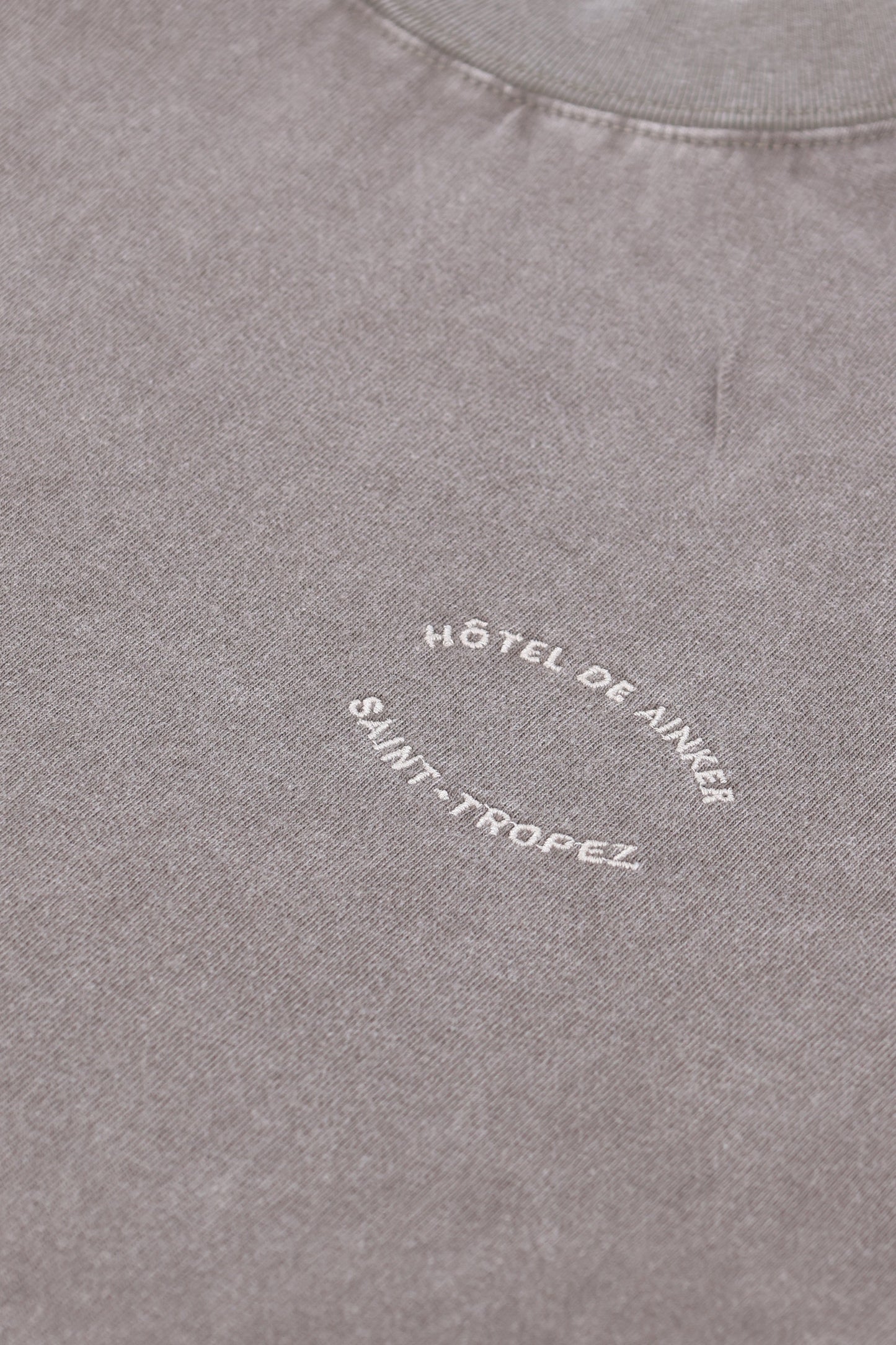 Cotton Wash 740 Mocha T-Shirt