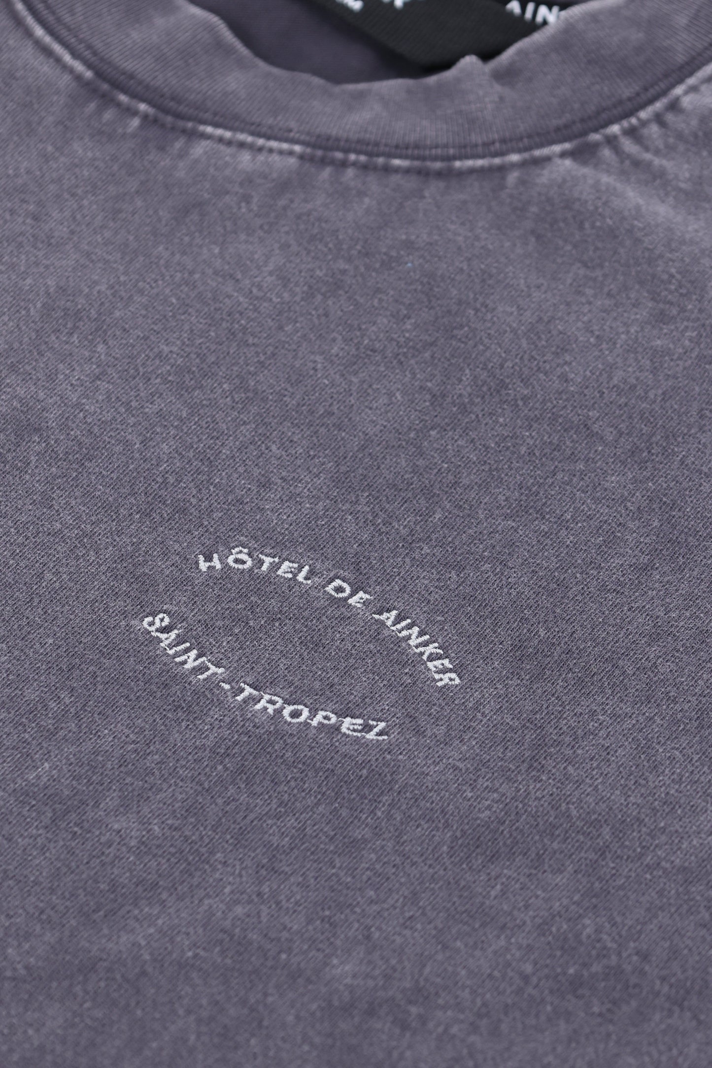 Cotton Wash 740 D.Gray T-Shirt