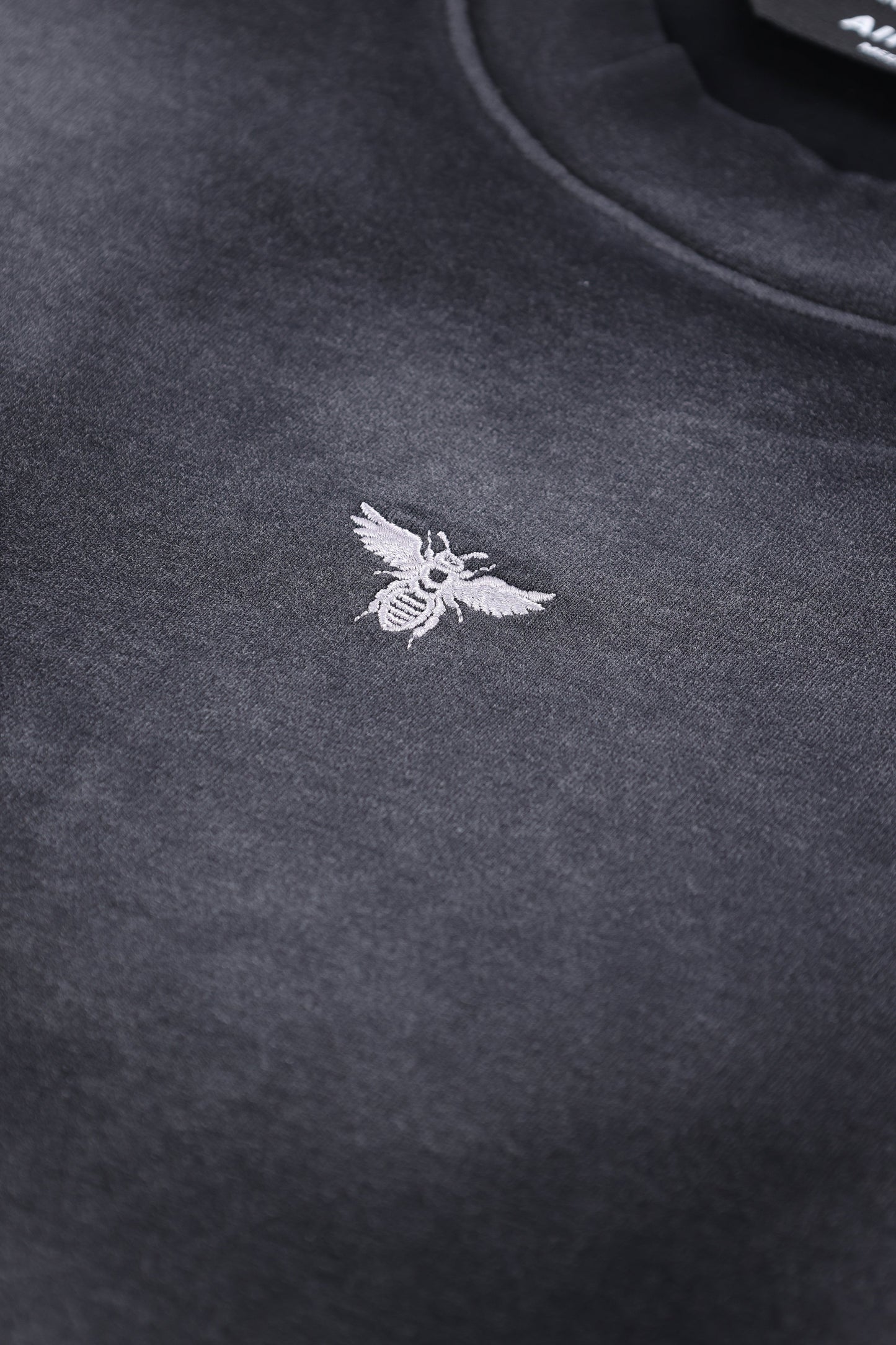 Cotton Wash 856 Black T-Shirt