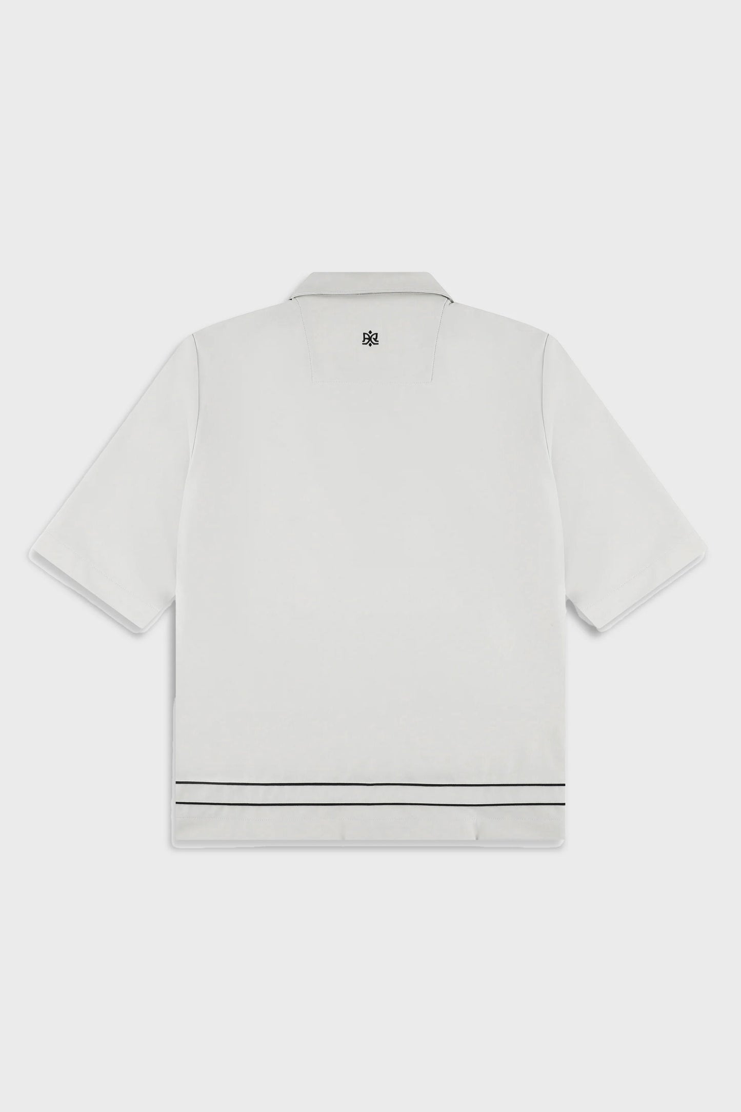 Tech 801 Off-White Short Button Shirt