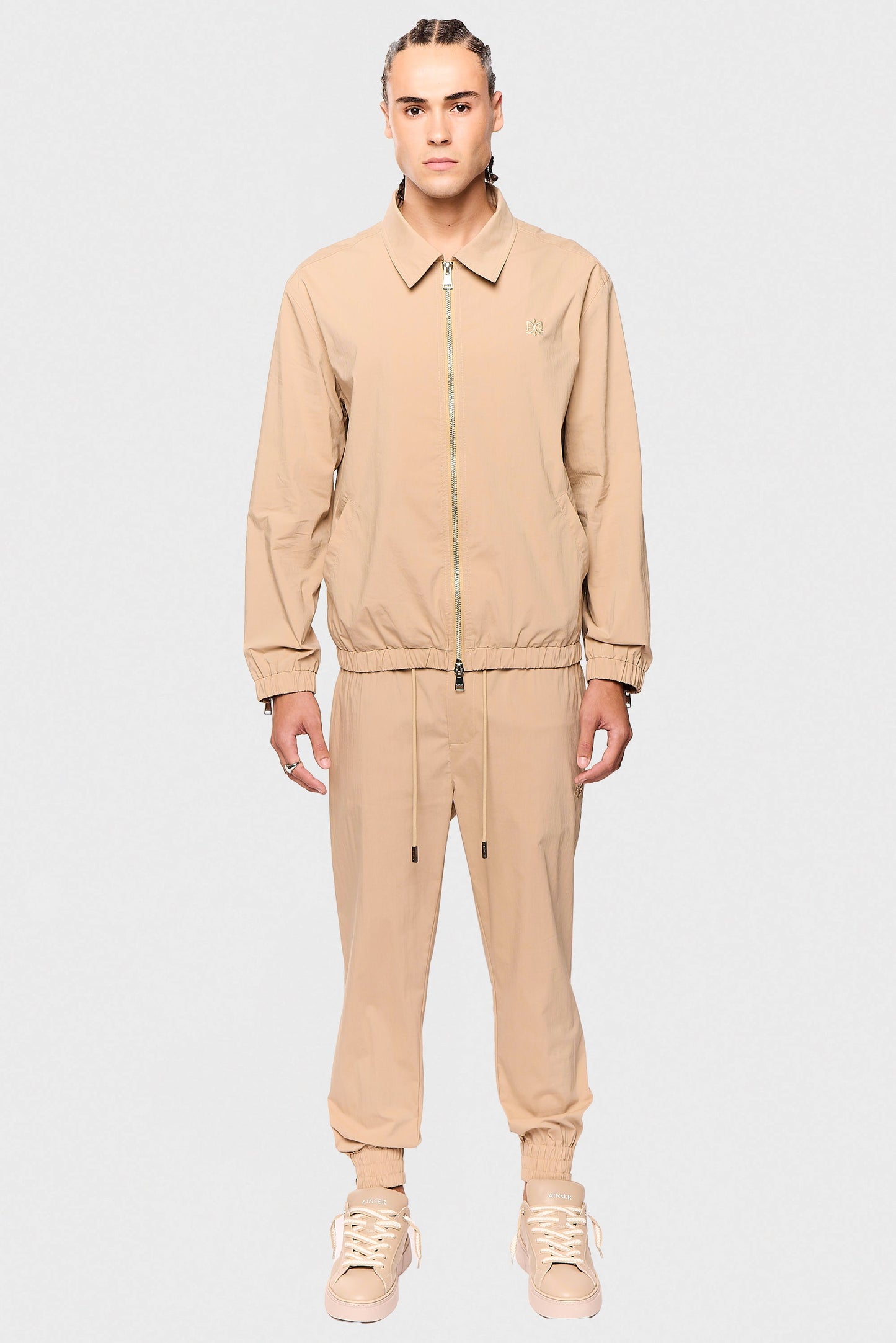 Mocha Nylon 654 Jacket