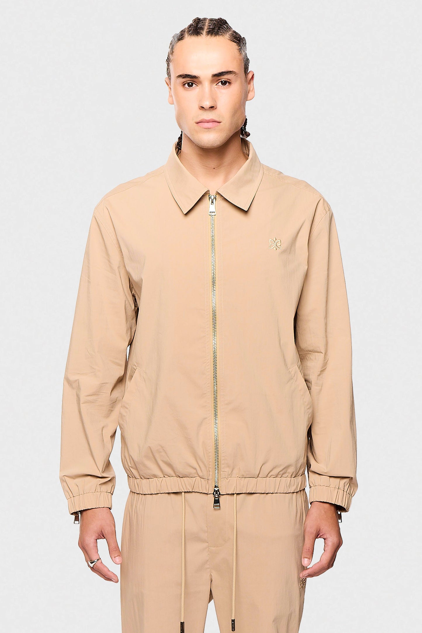 Mocha Nylon 654 Jacket