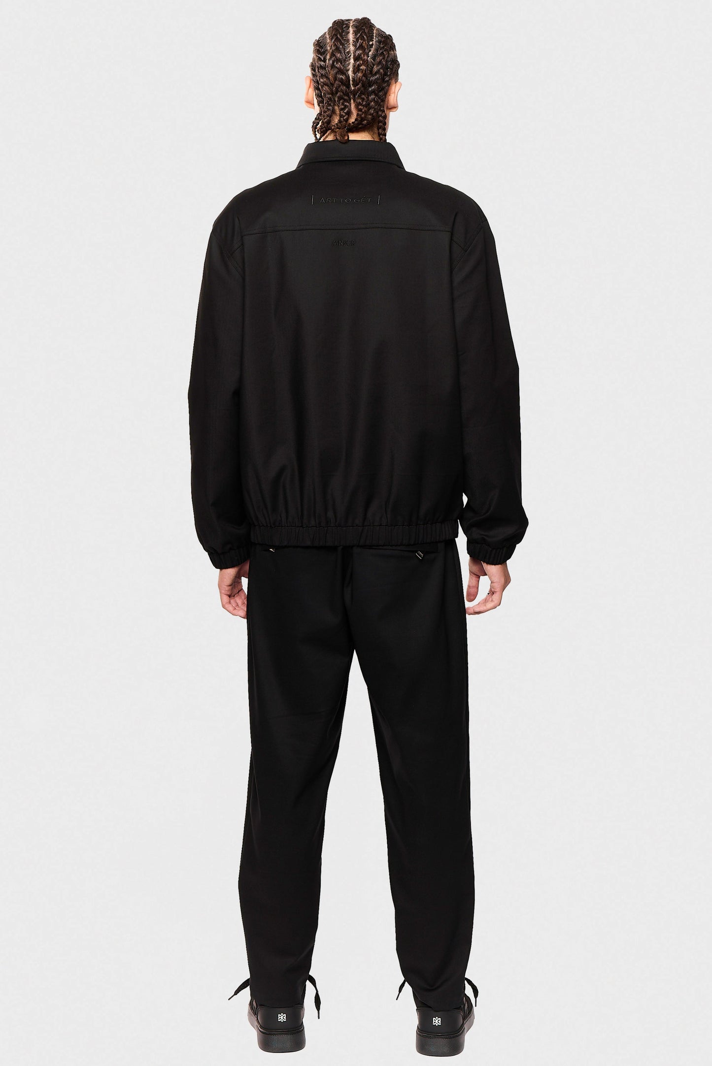 Black Nylon 654 Jacket