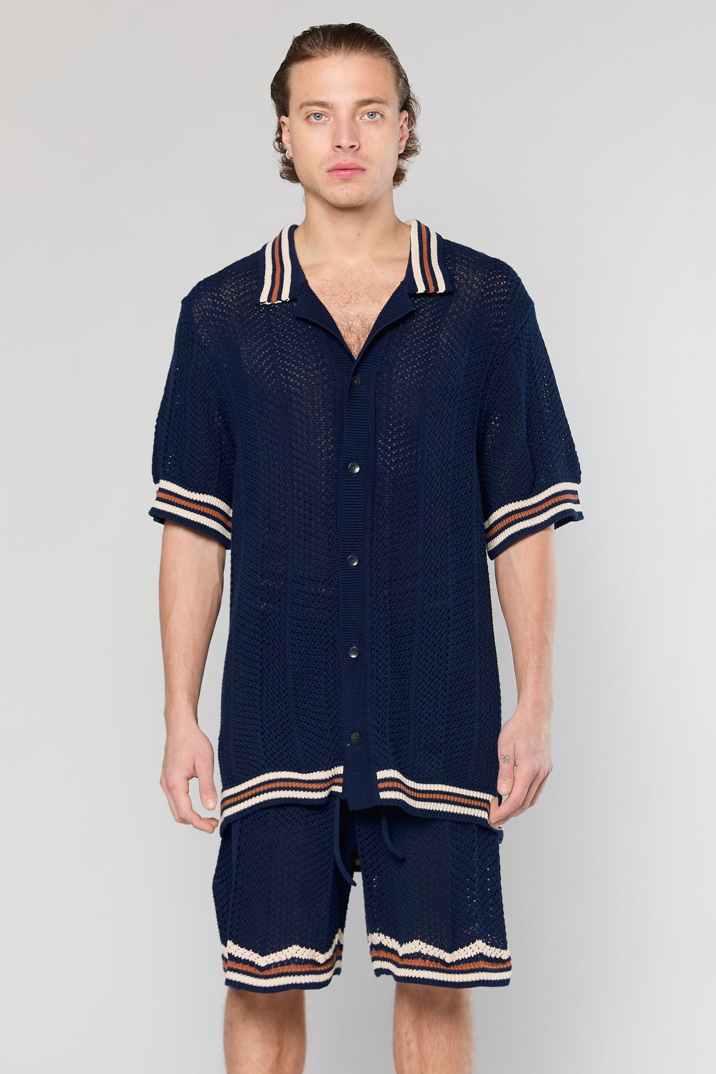 802 Navy Short Pant