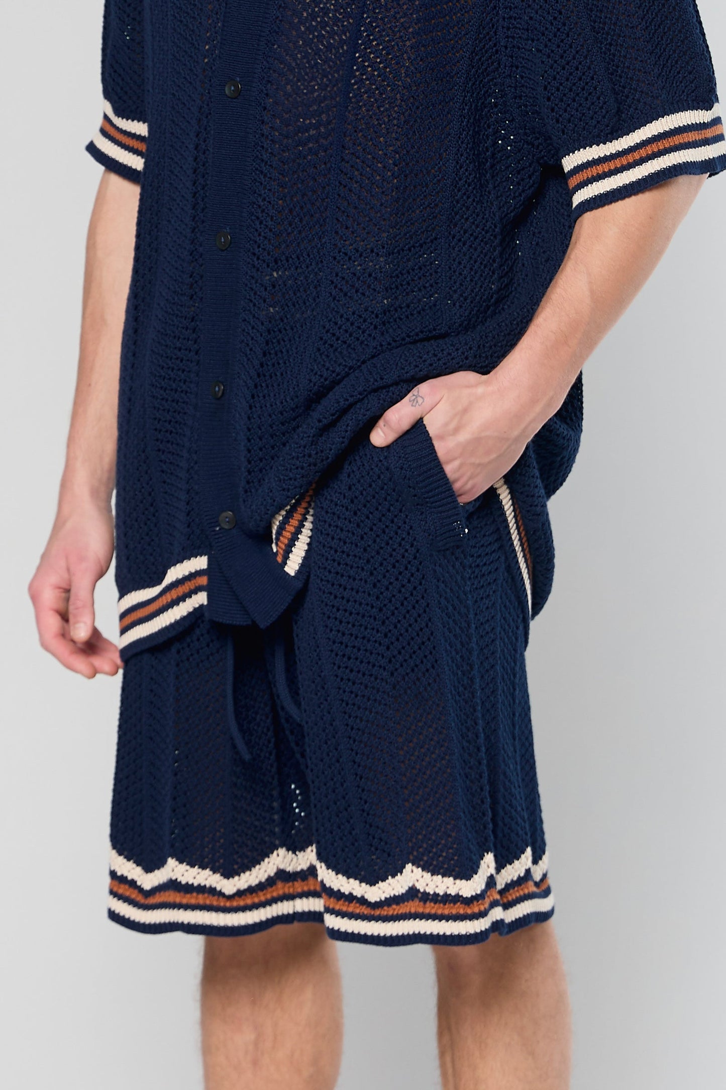 802 Navy Short Pant