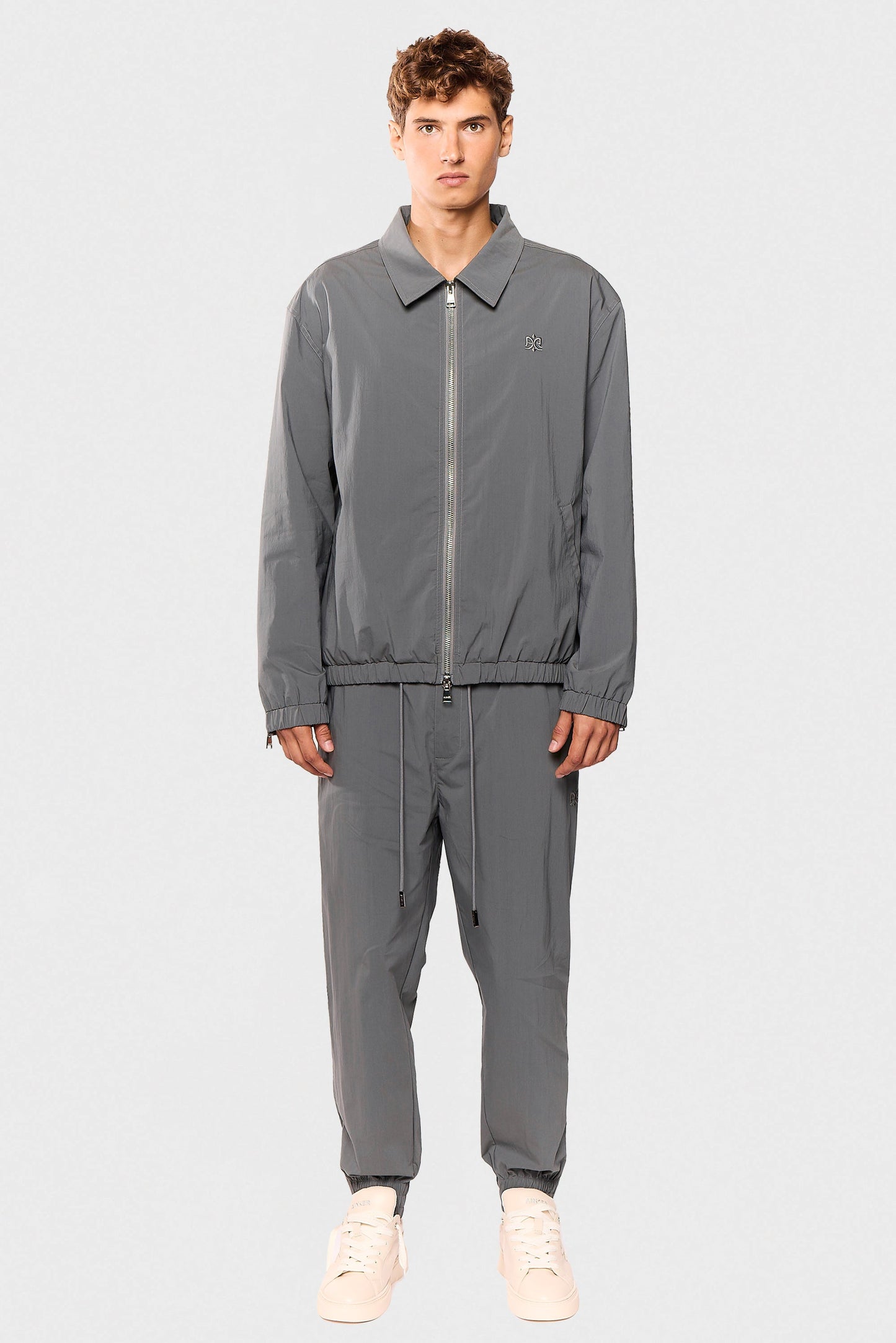 Gray Nylon 654 Jacket
